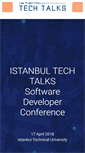 Mobile Screenshot of istanbultechtalks.com