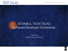 Tablet Screenshot of istanbultechtalks.com
